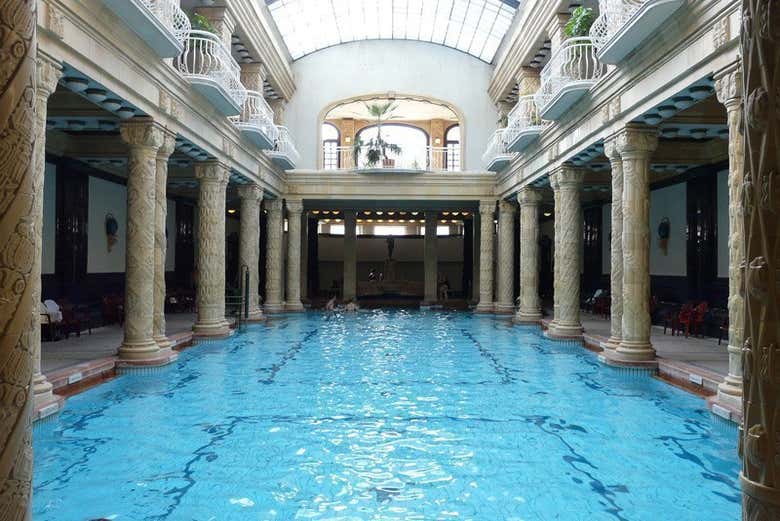 Gellért Baths' main hall