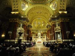 Inside St. Stephen's Basilica