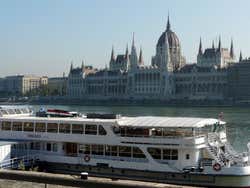 Exploring the Danube river on a cruise