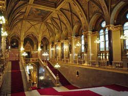 Hungarian Parliament, inside