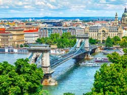 Chain Bridge in Budapest