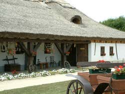 Traditional Hungarian Puszta Farm